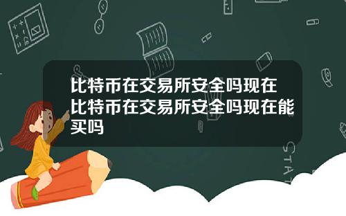 比特币在交易所安全吗现在比特币在交易所安全吗现在能买吗