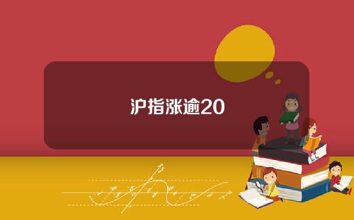沪指涨逾20
