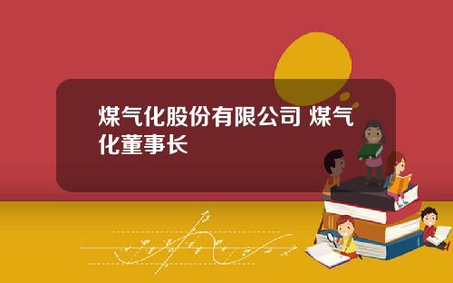 煤气化股份有限公司 煤气化董事长