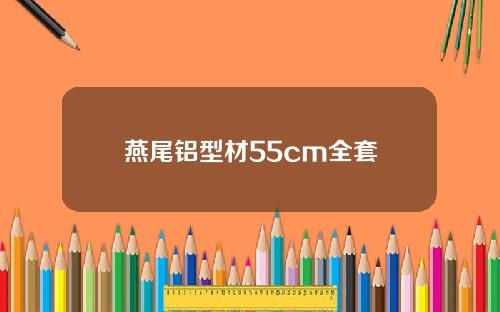 燕尾铝型材55cm全套