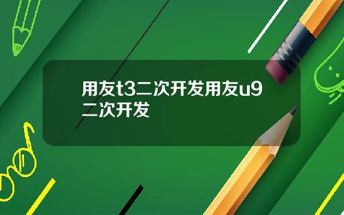 用友t3二次开发用友u9二次开发