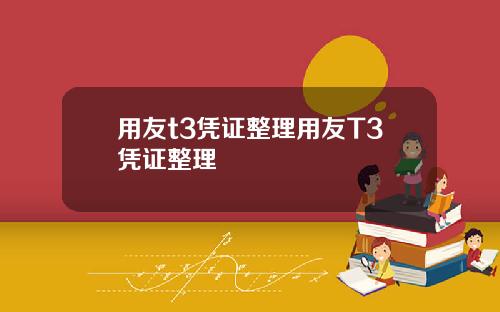 用友t3凭证整理用友T3凭证整理