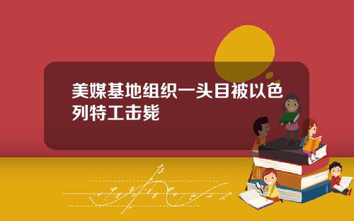 美媒基地组织一头目被以色列特工击毙