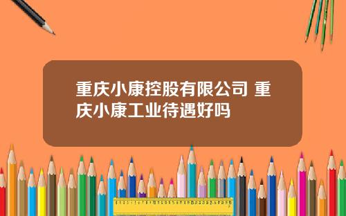 重庆小康控股有限公司 重庆小康工业待遇好吗