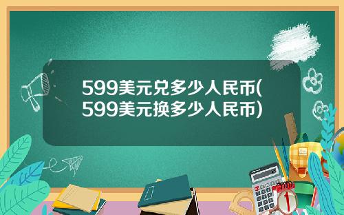 599美元兑多少人民币(599美元换多少人民币)