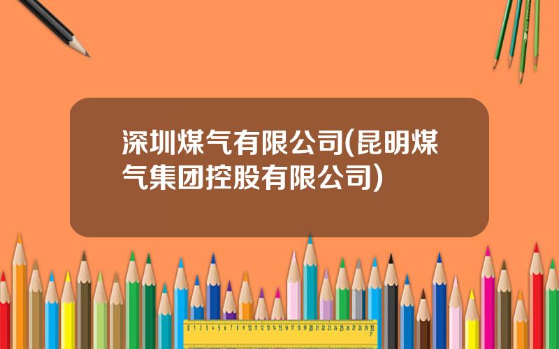 深圳煤气有限公司(昆明煤气集团控股有限公司)